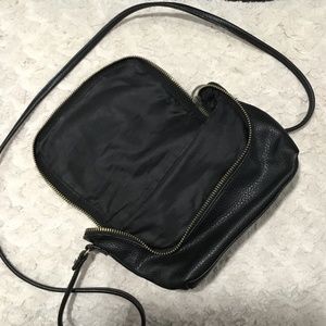 Faux Leather Crossbody Purse